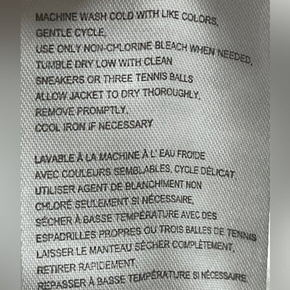 Laundry by Shelli Segal White Down Puffer Coat – Size M, Oversized Collar - Picture 13 of 13